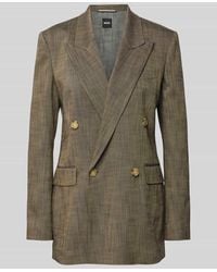 BOSS - Blazer Aus Viskose-Mix Mit Strukturmuster Modell 'Jaleto' - Lyst