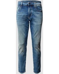 G-Star RAW - Straight Tapered Fit Jeans Met Stretch, Model '3301' - Lyst