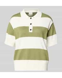 Ichi - Regular Fit Poloshirt Van Viscosemix Model 'Luls' - Lyst