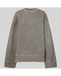 Weekday - Oversized Sweatshirt mit überschnittenen Schultern - Lyst