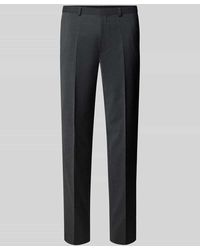 HUGO - Slim Fit Anzughose aus Woll-Mix Modell 'HESTEN' - Lyst