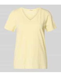 S.oliver - Regular Fit T-Shirt Van Katoenmix - Lyst