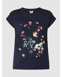 Esprit - T-Shirt mit floralem Muster - Lyst