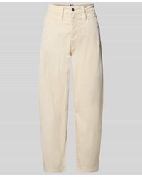 M·a·c - Straight Fit Hose mit Reißverschluss-Detail Modell 'Bora' - Lyst