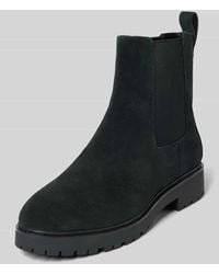 Ralph Lauren - Stiefelette aus Leder mit elastischen Einsätzen Modell 'ALLYSON' - Lyst