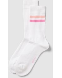 Esprit Socken mit Label-Details im 2er-Pack - Weiß