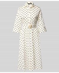 Zero - Hemdblusenkleid mit 3/4-Arm - Lyst