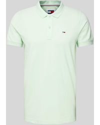 Tommy Hilfiger - Slim Fit Poloshirt mit Logo-Stitching - Lyst