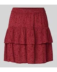 ONLY - Uitlopende Minirok Van Pure Viscose, Model '30 Beryl' - Lyst