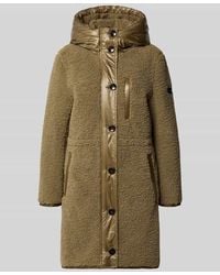 Frieda & Freddies - Teddy-Mantel mit Kapuze und Eingrifftaschen Modell 'HAZEL' - Lyst