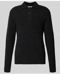 Only & Sons - Relaxed Fit Gebreide Polo Van Katoenmix, Model 'Dale Life' - Lyst