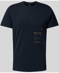 PME LEGEND - T-shirt Met Labelprint - Lyst