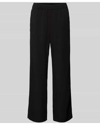 M·a·c - Flared Stoffhose in verkürzter Passform Modell 'CHIARA' - Lyst
