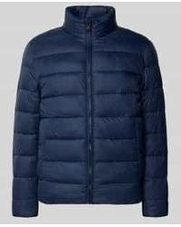 BOSS - Regular Fit Gewatteerd Jack Met Labelprint, Model 'Ciko' - Lyst