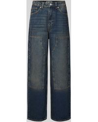 Review - Baggy Fit Jeans mit verstärktem Kniebereich - Lyst