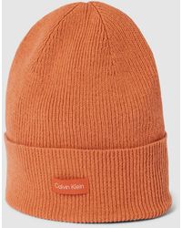 Calvin Klein - Mütze mit Label-Patch Modell 'Essential' - Lyst
