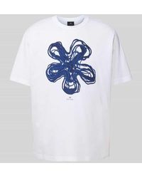 Paul Smith - T-Shirt mit Motiv-Print - Lyst