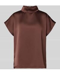HUGO - Regular Fit Bluse mit Stehkragen Modell 'CANELI-1' - Lyst
