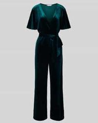 Apricot - Regular Fit Jumpsuit Met V-Hals - Lyst