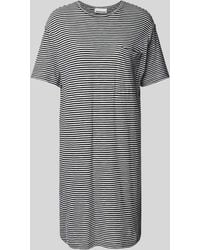 ARMEDANGELS - Knielanges T-Shirt-Kleid mit Streifenmuster Modell 'CHAARA' - Lyst