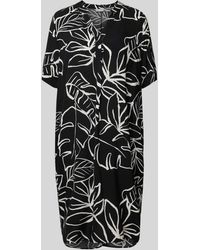 Fransa - Knielanges Kleid mit Allover-Print Modell 'Relax' - Lyst