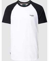 Superdry - T-Shirt mit Raglanärmeln Modell 'Essential Logo' - Lyst