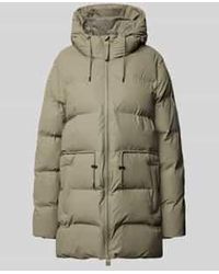 Rains - Gewatteerd Jack Met Steekzakken, Model 'Alta Long' - Lyst