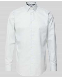 Christian Berg Men - Regular Fit Business-Hemd mit Kentkragen - Lyst