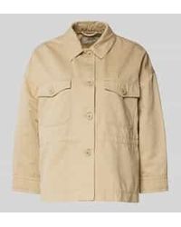 Weekend by Maxmara - Jack Van Een Mix Van Katoen En Linnen Met Borstzakken - Lyst