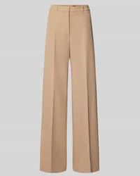 HUGO - Regular Fit Wijde Broek Met Viscose, Model 'Hasmina' - Lyst