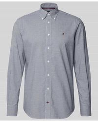 Tommy Hilfiger - Regular Fit Businesshemd aus reiner Baumwolle - Lyst