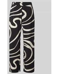 B.Young - Wide Leg Stoffen Broek Met All-Over Print, Model 'Ibine' - Lyst