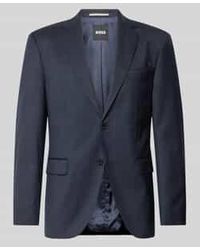 BOSS - 2-knoops Colbert Met Reverskraag - Lyst