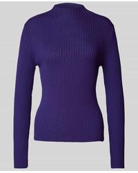 MORE&MORE - Strickpullover Mit U-Boot-Ausschnitt - Lyst