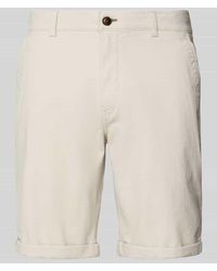 Jack & Jones - Regular Fit Shorts mit Strukturmuster Modell 'FURY' - Lyst