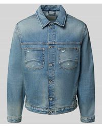 Pepe Jeans - Regular Fit Jeansjacke aus Baumwoll-Mix Modell 'HORSHAM PALE TINT' - Lyst