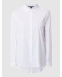 Esprit Collection Bluse mit Stretch-Anteil - Weiß