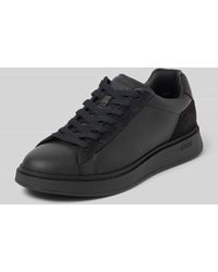 BOSS - Low Top Sneaker aus echtem Rindsleder Modell 'BULTON_RUNN' - Lyst