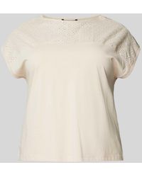 Vero Moda - T-Shirt mit Lochstickerei Modell 'KAYA' - Lyst