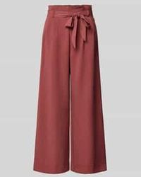ONLY - Regular Fit Broek Met Taille - Lyst