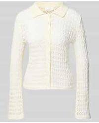 LeGer By Lena Gercke - Gebreid Jack Met Platte Kraag, Model 'Thorina' - Lyst
