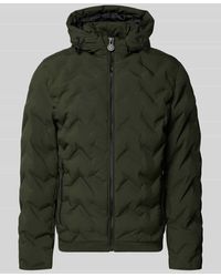 Lerros - Regular Fit Steppjacke mit Reißverschlusstaschen - Lyst