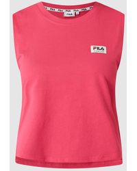 Fila - Boxy Fit Top aus Baumwolle Modell 'Taggia' - Lyst