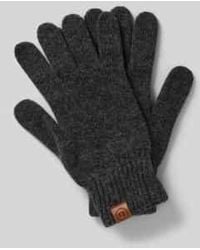 Bugatti - Handschoenen Van Een Mix Van Katoen En Viscose Met Kasjmier, Model 'Solid' - Lyst