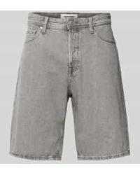Jack & Jones - Baggy Fit Korte Jeans - Lyst
