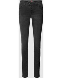 Buena Vista - Jeans mit unifarbenem Design und Used-Look im Skinny Fit - Lyst