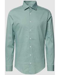 Seidensticker - Slim Fit Business-Hemd mit Allover-Muster - Lyst