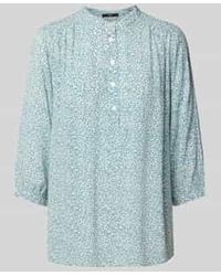 Zero - Regular Fit Blouse Met 3/4-mouwen - Lyst