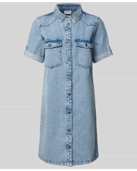 Noisy May - Jeanskleid mit 1/2-Arm Modell 'NEW SIGNE' - Lyst