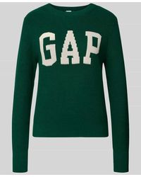 Gap - Strickpullover mit Logo und Rundhalsausschnitt - Lyst